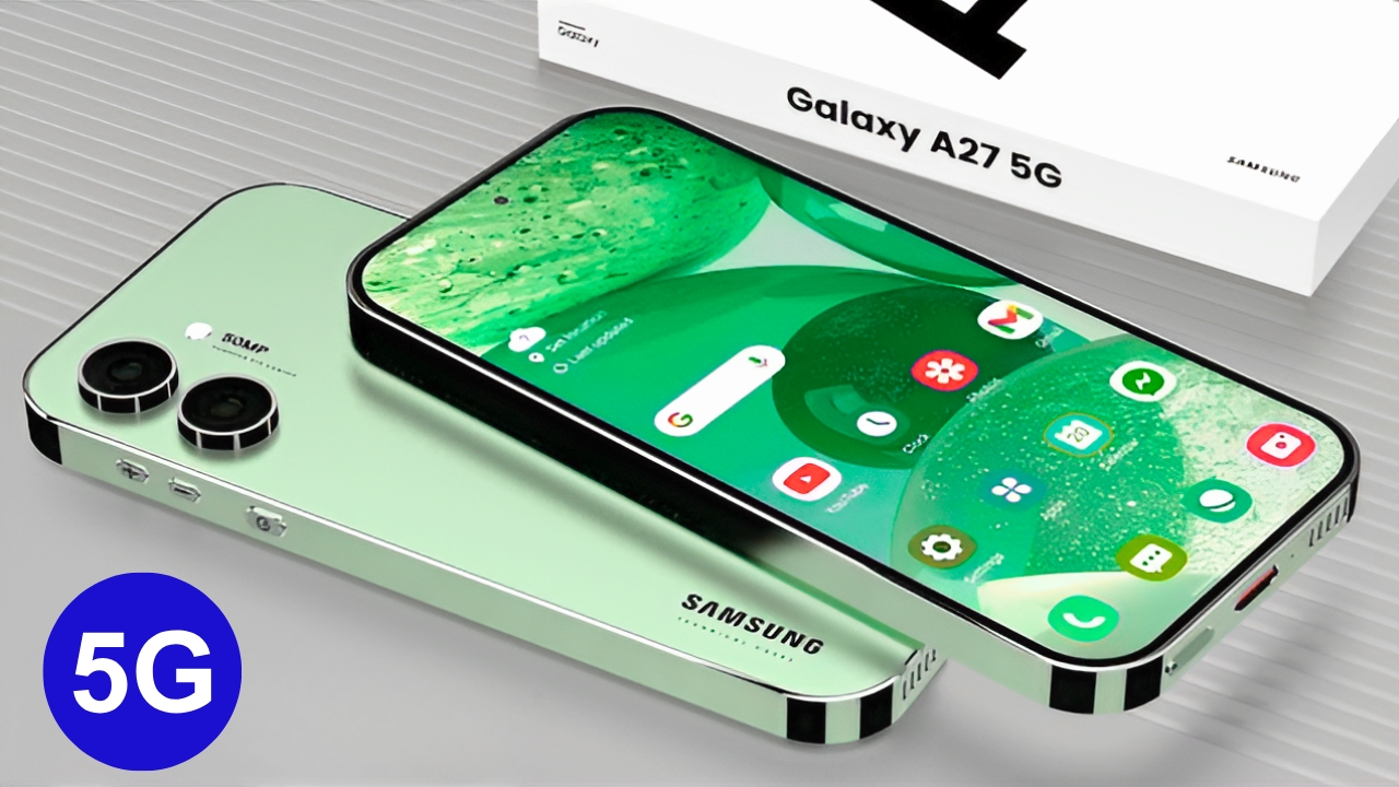 Nuevo Samsung Galaxy A27 5G: Pantalla 4K, batería de 6000mAh y carga rápida de 45W para un rendimiento impresionante